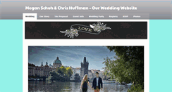 Desktop Screenshot of meganchriswedding.com
